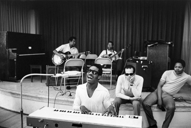 Stevie Wonder Rehearsal, Music Scene, ABC Studios, Los Angeles, 1969