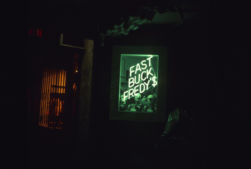 San Francisco Neon Series, Fast Buck Fredy'$, 1980