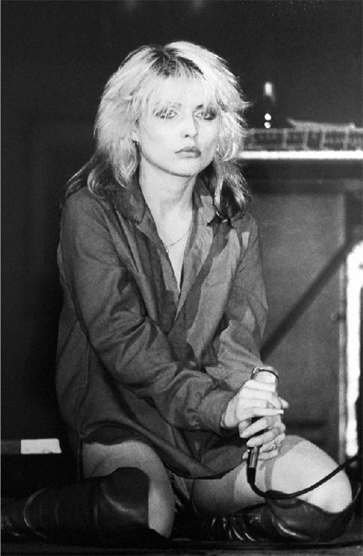 Debbie Harry Onstage, on Knees, NYC, 1978