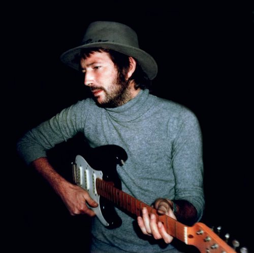 Eric Clapton wth Blackie, c. 1977