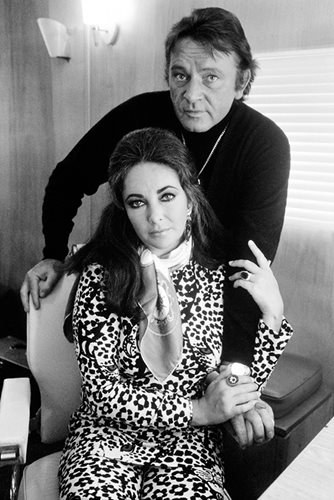 Richard Burton and Elizabeth Taylor, London, 1971