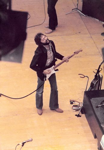 Eric Clapton During Rehearsals with Head Back, Nuremburg, 1978