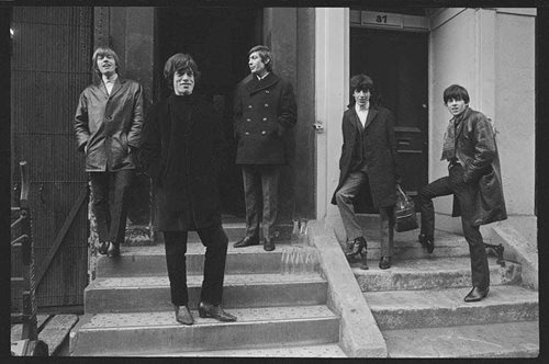 The Rolling Stones on Steps, Soho London, 1964